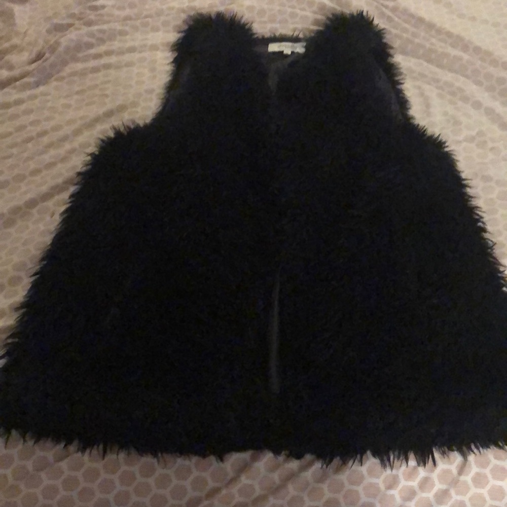 Furry vest
